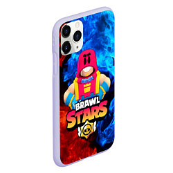 Чехол iPhone 11 Pro матовый BRAWL STARS GROM БРАВЛ СТАРС ГРОМ, цвет: 3D-светло-сиреневый — фото 2