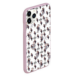 Чехол iPhone 11 Pro матовый Паттерн номер 5 Академия Амбрелла, цвет: 3D-розовый — фото 2