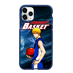 Чехол iPhone 11 Pro матовый Kuroko no Basuke, Kise Ryota Рёта Кисе, цвет: 3D-тёмно-синий