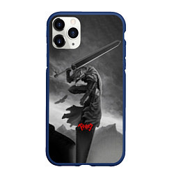 Чехол iPhone 11 Pro матовый BERSERK РИСУНОК, цвет: 3D-тёмно-синий