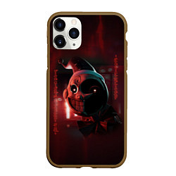 Чехол iPhone 11 Pro матовый Мундроп FNAF Security Breach, цвет: 3D-коричневый