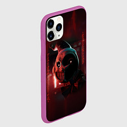 Чехол iPhone 11 Pro матовый Мундроп FNAF Security Breach, цвет: 3D-фиолетовый — фото 2