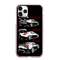 Чехол iPhone 11 Pro матовый NISSAN 300 ZX 350Z 370Z JDM STYLE, цвет: 3D-розовый