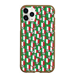 Чехол iPhone 11 Pro матовый Италия футбол