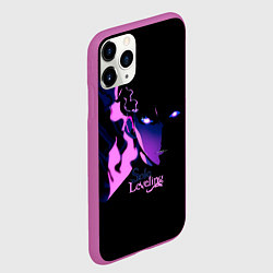 Чехол iPhone 11 Pro матовый Сон Джин Ву - Solo Leveling, цвет: 3D-фиолетовый — фото 2