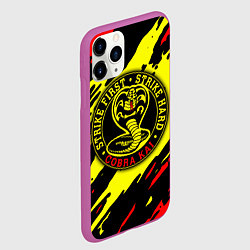 Чехол iPhone 11 Pro матовый Кобра Кай Kobra Kai, цвет: 3D-фиолетовый — фото 2