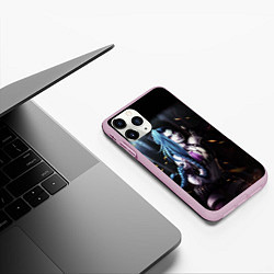 Чехол iPhone 11 Pro матовый Arcane Jinx - League Of Legends, цвет: 3D-розовый — фото 2