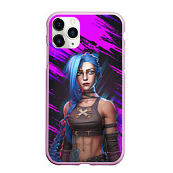 Чехол iPhone 11 Pro матовый League Of Legends Arcane ДЖИНКС МИЛАШКА