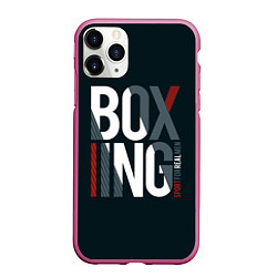 Чехол iPhone 11 Pro матовый Бокс - Boxing