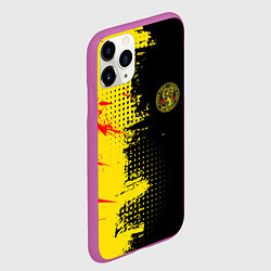 Чехол iPhone 11 Pro матовый Кобра Кай Cobra Kai, цвет: 3D-фиолетовый — фото 2