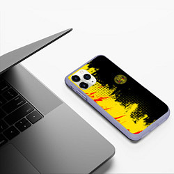 Чехол iPhone 11 Pro матовый Кобра Кай Cobra Kai, цвет: 3D-светло-сиреневый — фото 2