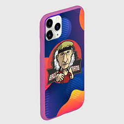 Чехол iPhone 11 Pro матовый Джонни Лоуренс Кобра Кай, цвет: 3D-фиолетовый — фото 2