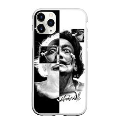 Чехол iPhone 11 Pro матовый Salvador Dali - Сальвадор Дали, цвет: 3D-белый