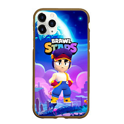 Чехол iPhone 11 Pro матовый FANG BRAWL STARS FANTASY, цвет: 3D-коричневый