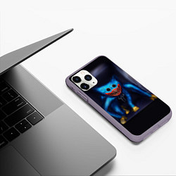 Чехол iPhone 11 Pro матовый POPPY PLAYTIME HAGGY WAGGY ПОППИ ПЛЕЙТАЙМ, цвет: 3D-серый — фото 2