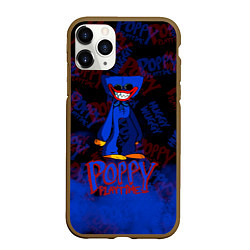 Чехол iPhone 11 Pro матовый POPPY PLAYTIME : ХАГГИ ВАГГИ : ПОППИ ПЛЕЙТАЙМ, цвет: 3D-коричневый