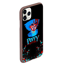 Чехол iPhone 11 Pro матовый ХАГГИ ВАГГИ Poppy Playtime, цвет: 3D-коричневый — фото 2