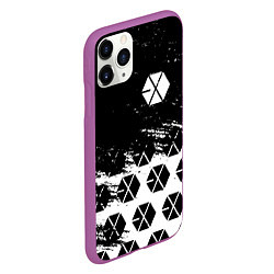 Чехол iPhone 11 Pro матовый EXO BAND : эхо, цвет: 3D-фиолетовый — фото 2