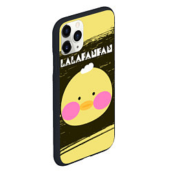 Чехол iPhone 11 Pro матовый LALAFANFAN - Краски 5, цвет: 3D-черный — фото 2