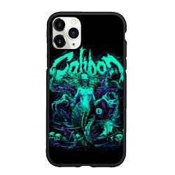 Чехол iPhone 11 Pro матовый Caliban, цвет: 3D-черный