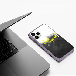 Чехол iPhone 11 Pro матовый Коллекция Get inspired! Абстракция Wp-fl-158-f-r-6, цвет: 3D-серый — фото 2