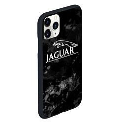 Чехол iPhone 11 Pro матовый Ягуар , Jaguar, цвет: 3D-черный — фото 2