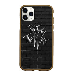 Чехол iPhone 11 Pro матовый PINK FLOYD - ПИНК ФЛОЙД СТЕНА, цвет: 3D-коричневый