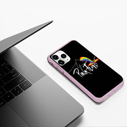 Чехол iPhone 11 Pro матовый PINK FLOYD - ПИНК ФЛОЙД ЛУЖА, цвет: 3D-розовый — фото 2