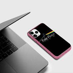 Чехол iPhone 11 Pro матовый PINK FLOYD - ПИНК ФЛОЙД, цвет: 3D-малиновый — фото 2