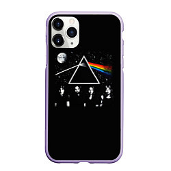 Чехол iPhone 11 Pro матовый PINK FLOYD LOGO ПИНК ФЛОЙД НЕБО