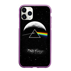 Чехол iPhone 11 Pro матовый PINK FLOYD LOGO ПИНК ФЛОЙД ЗВЕЗДЫ