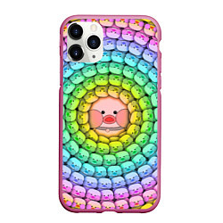 Чехол iPhone 11 Pro матовый Psychedelic Lalafanfan