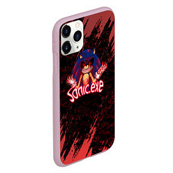 Чехол iPhone 11 Pro матовый Sonic Exe Супер, супер, цвет: 3D-розовый — фото 2