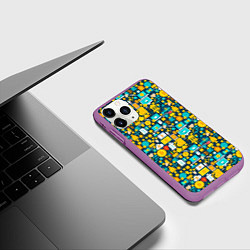 Чехол iPhone 11 Pro матовый Трейдер Криптовалют, цвет: 3D-фиолетовый — фото 2