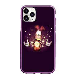 Чехол iPhone 11 Pro матовый RAYMAN LEGENDS РЭЙМАН, цвет: 3D-фиолетовый