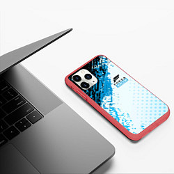 Чехол iPhone 11 Pro матовый Forza Horizon Форза, цвет: 3D-красный — фото 2