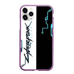 Чехол iPhone 11 Pro матовый Cyberpunk 2077 Game