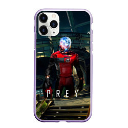 Чехол iPhone 11 Pro матовый Prey Galaxy