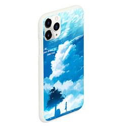 Чехол iPhone 11 Pro матовый Let your dreams come true, цвет: 3D-белый — фото 2