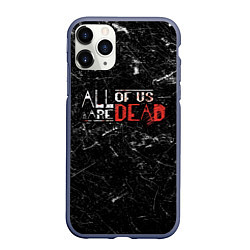 Чехол iPhone 11 Pro матовый Мы все мертвы - All of Us Are Dead