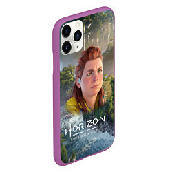 Чехол iPhone 11 Pro матовый Элой Horizon, цвет: 3D-фиолетовый — фото 2