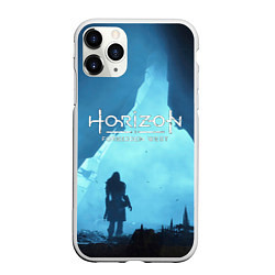 Чехол iPhone 11 Pro матовый Horizon Forbidden West - таинственная неизвестност, цвет: 3D-белый