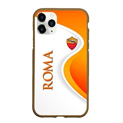 Чехол iPhone 11 Pro матовый Рома, цвет: 3D-коричневый