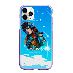 Чехол iPhone 11 Pro матовый Horizon Forbidden West Art