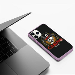 Чехол iPhone 11 Pro матовый CASINO - Казино, цвет: 3D-сиреневый — фото 2
