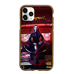 Чехол iPhone 11 Pro матовый Vi cyberpunk 18