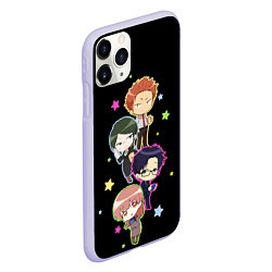 Чехол iPhone 11 Pro матовый Wotaku ni Koi wa Muzukashii, цвет: 3D-светло-сиреневый — фото 2