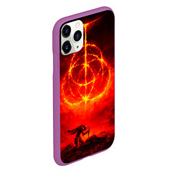 Чехол iPhone 11 Pro матовый ELDER RING, цвет: 3D-фиолетовый — фото 2