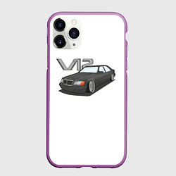Чехол iPhone 11 Pro матовый Daimler 140, цвет: 3D-фиолетовый