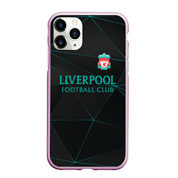 Чехол iPhone 11 Pro матовый LIVERPOOL ЛИВЕРПУЛЬ, цвет: 3D-розовый